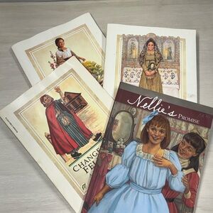 American Girl Historical Book Set with Blue and Red Covers